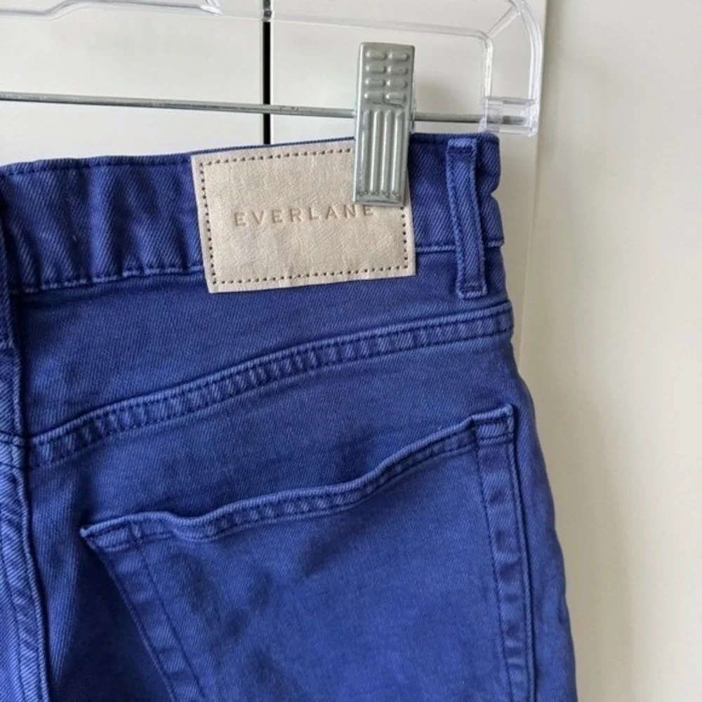 Everlane The Way High Jeans‎ Straight Size 24 Tall Blue NWT New